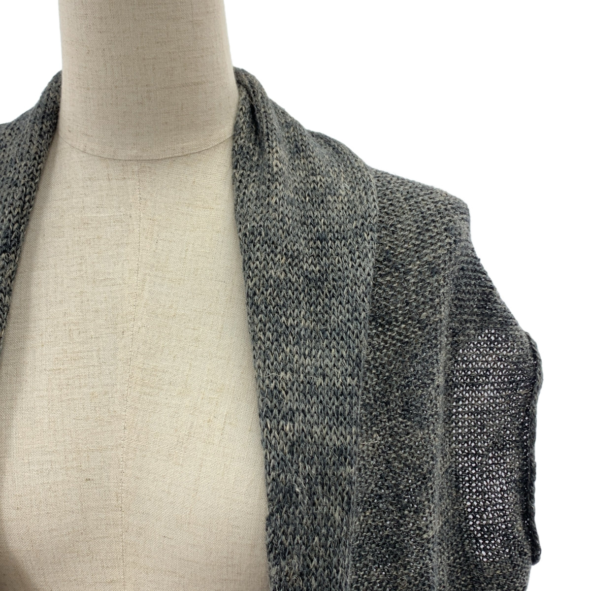 DANIELA GREGIS | 亞麻無扣針織開襟衫 | F碼 | 女款