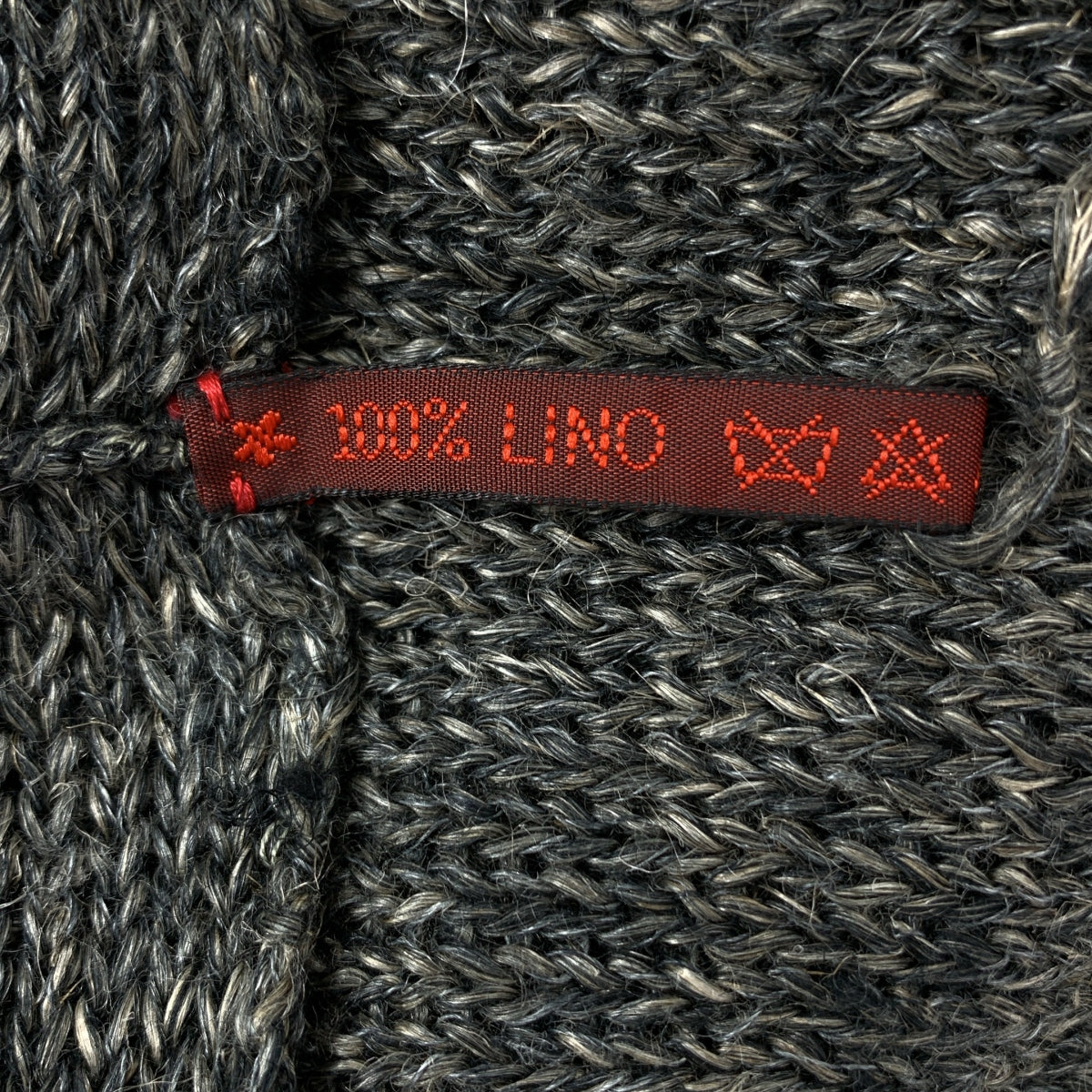 DANIELA GREGIS | 亞麻無扣針織開襟衫 | F碼 | 女款