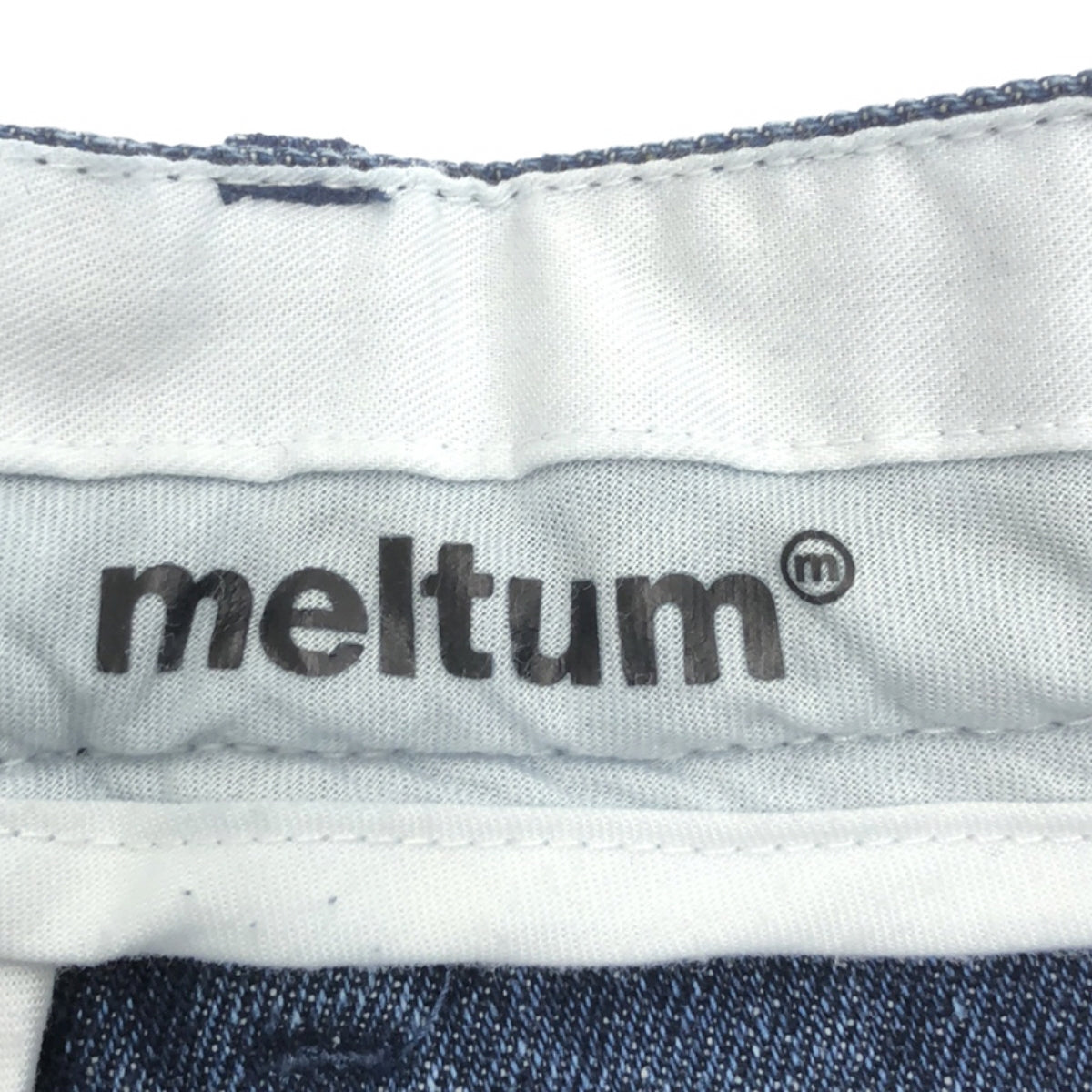 meltum / 멜탐 | 2tuck Tapered Denim 2 택 테이퍼드 데님 팬츠 | 3 | 남성