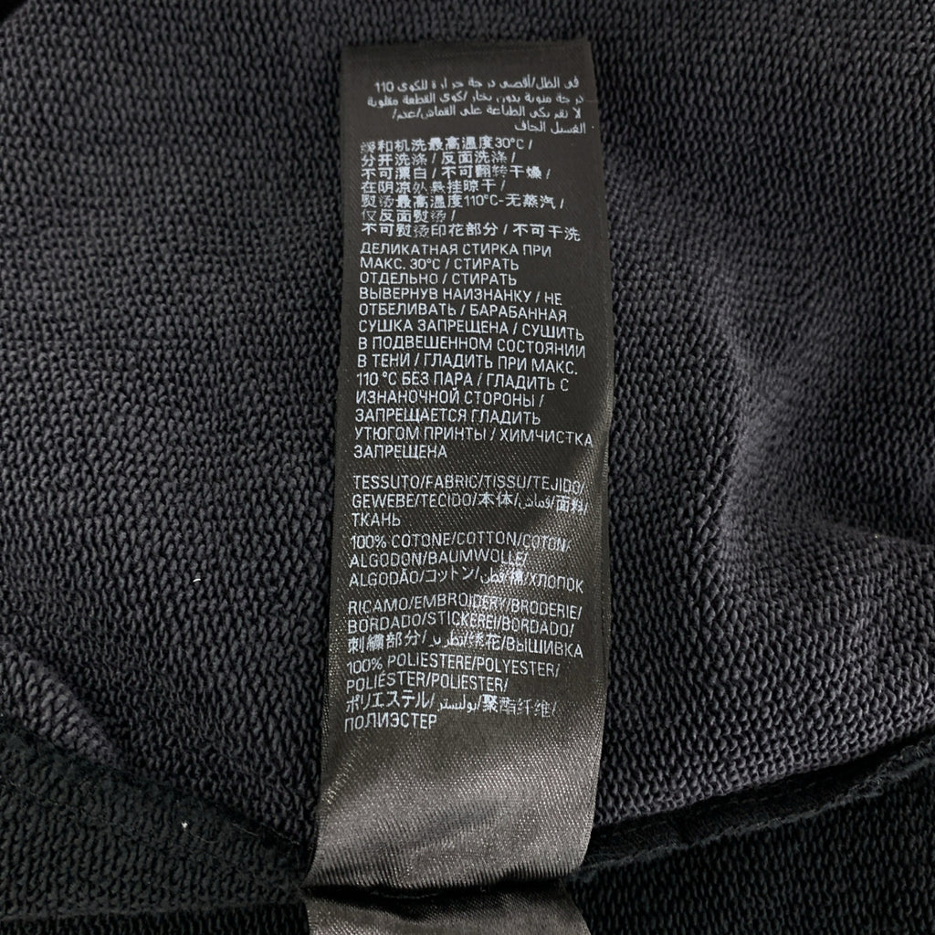 BALENCIAGA / バレンシアガ | 2024SS | Double Front Crew ダブルフロント ダメージ加工 クルーネックスウェットトレーナー | S | ブラック | メンズ