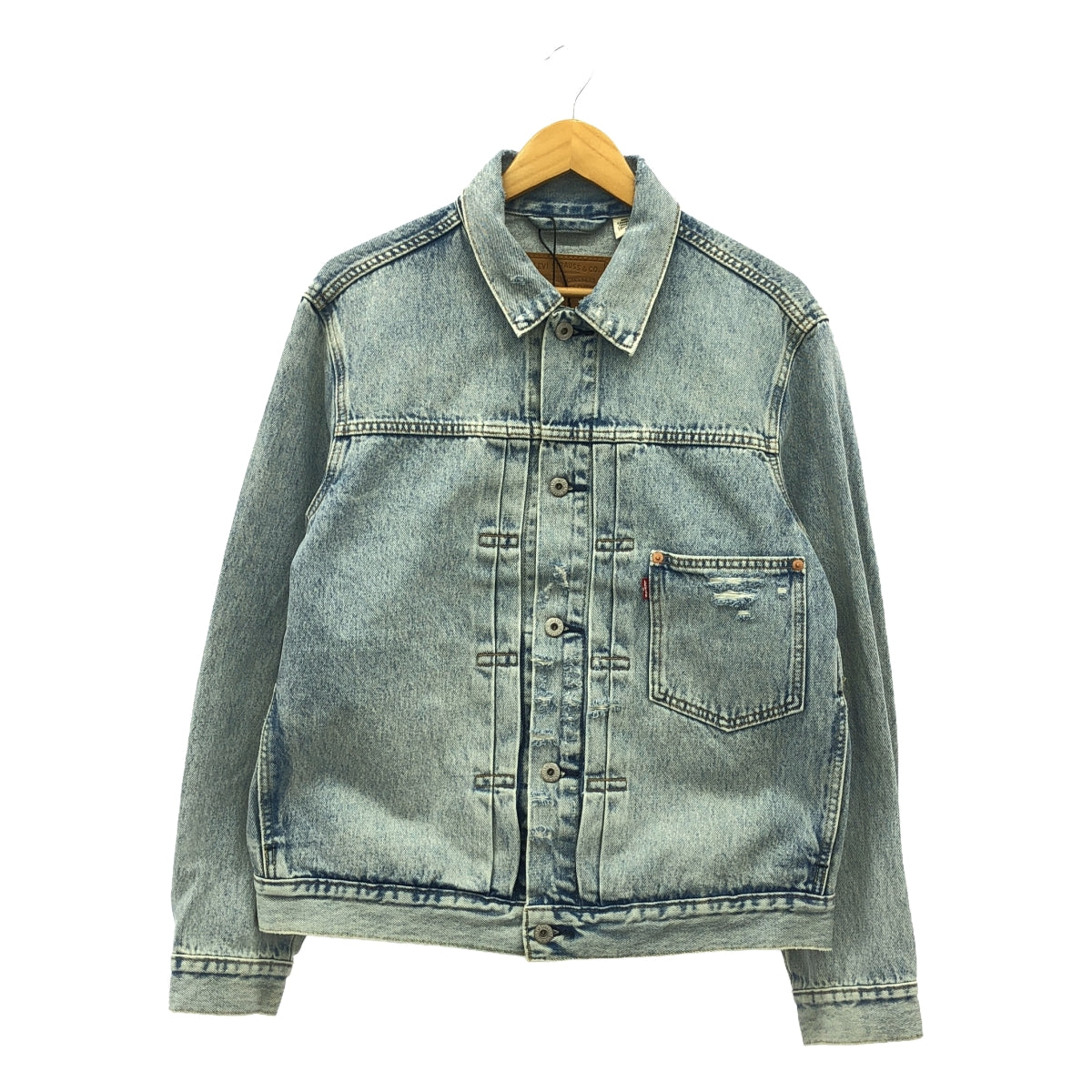 [Good Condition] Levi's | PREMIUM TYPE1 TRUCKER JACKET | Premium 1ST Denim Trucker Jacket | M | Indigo | Men's