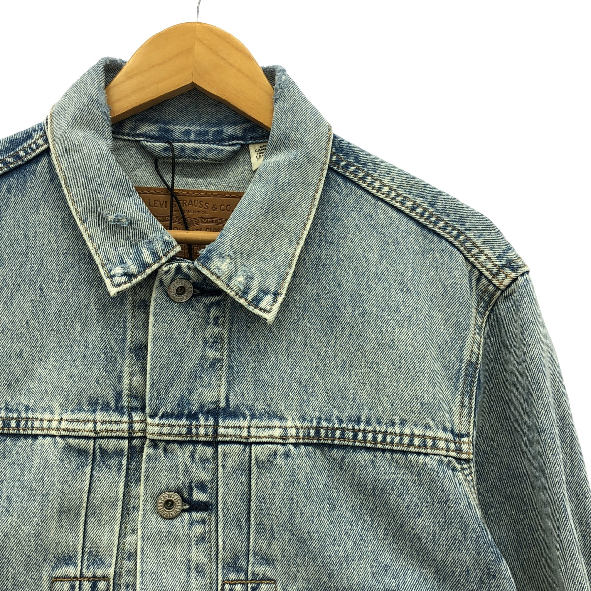 [Good Condition] Levi's | PREMIUM TYPE1 TRUCKER JACKET | Premium 1ST Denim Trucker Jacket | M | Indigo | Men's