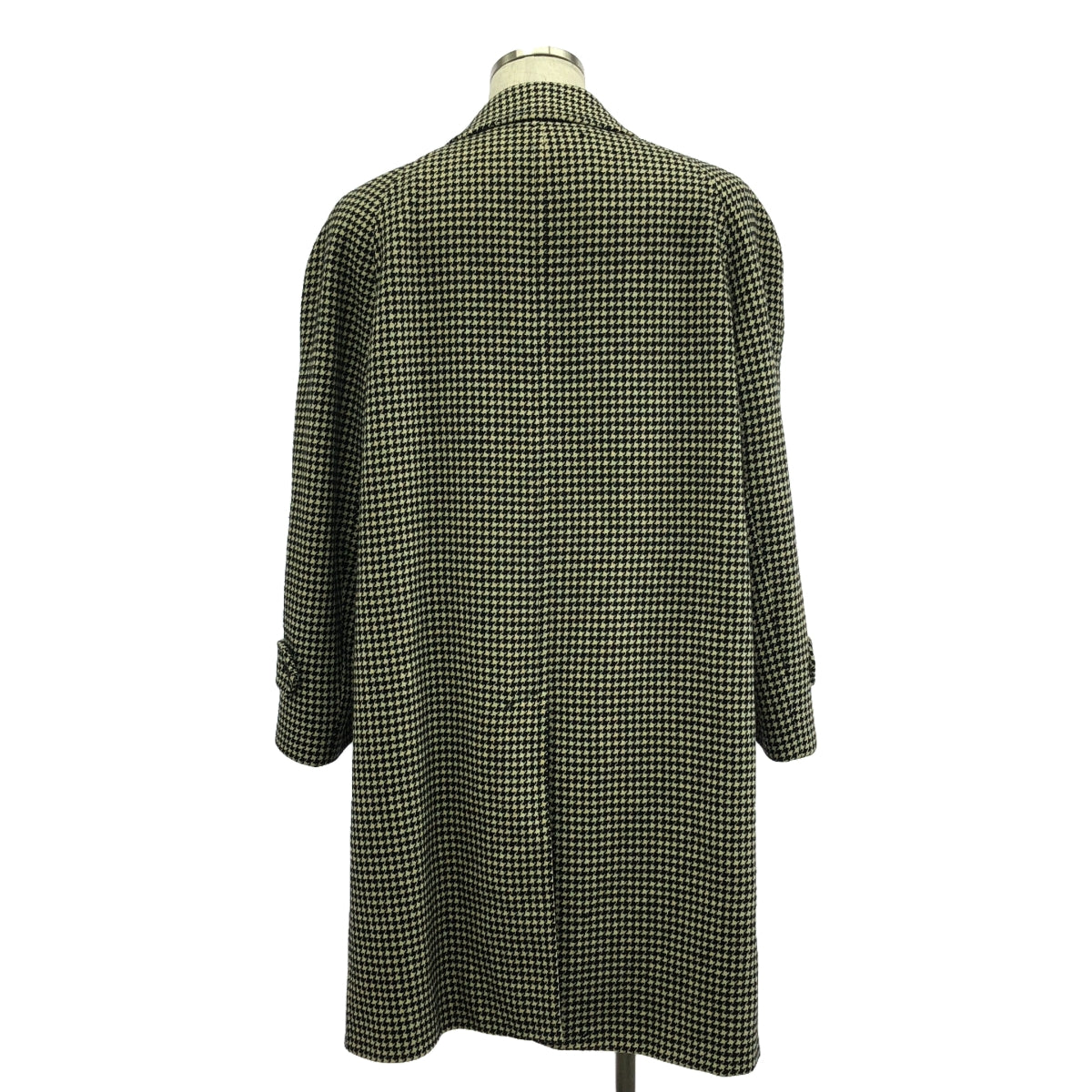 Burberrys / Burberry | 1960s ~ HENRY MARKS Houndstooth Long Coat | S.42 | Beige/Black | Men's