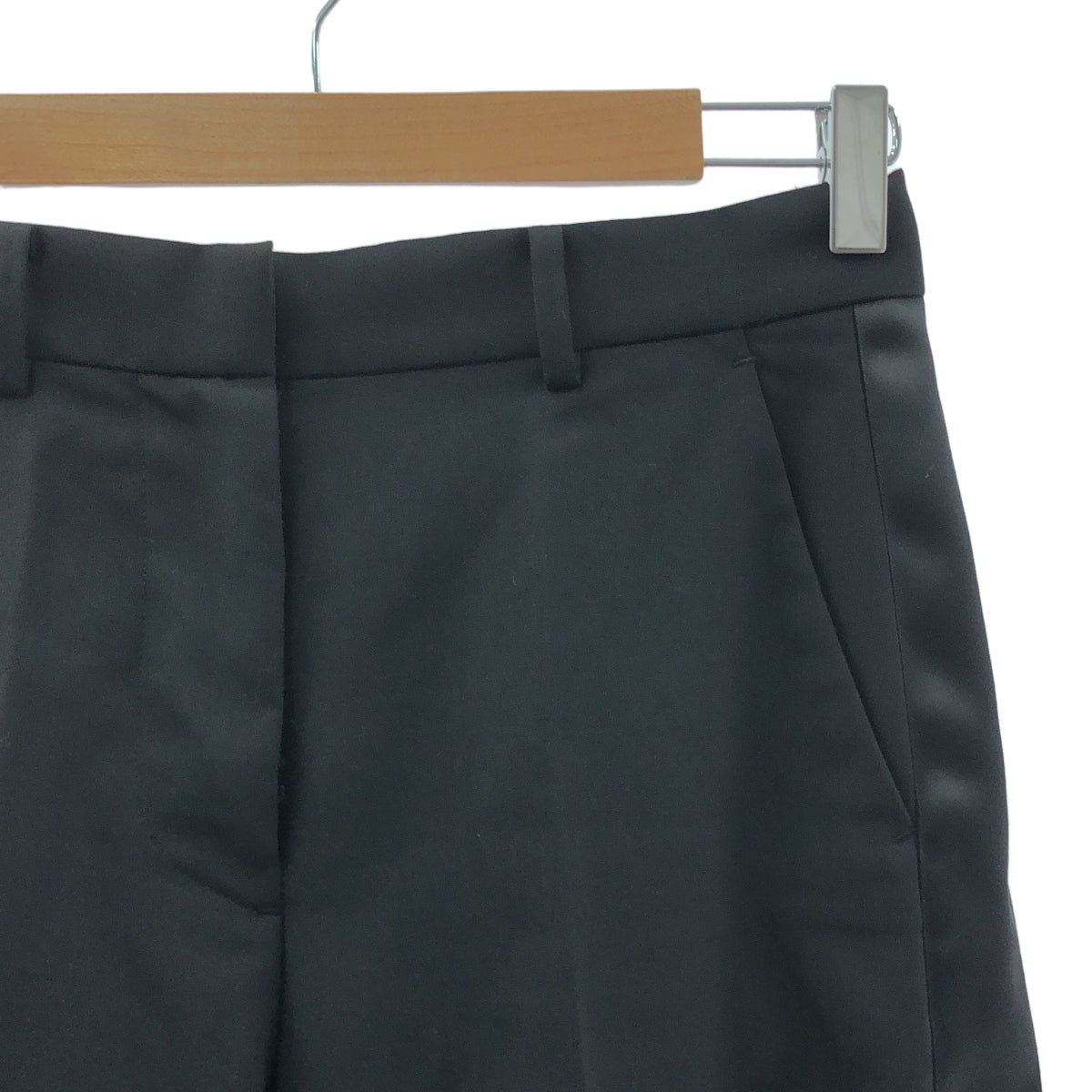 sacai / サカイ | 2022SS | Suiting Pants サイドライン スーチング ワイド スラックス パンツ | 1 | レディース