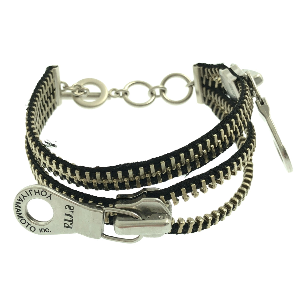 S'YTE YOHJI YAMAMOTO / サイトヨウジヤマモト | ZIPPER BRACELET