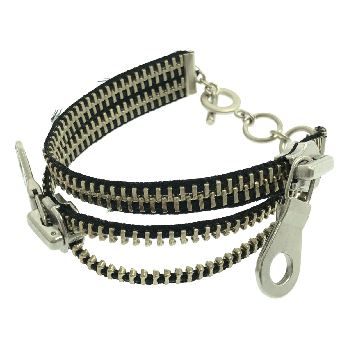 S'YTE YOHJI YAMAMOTO / サイトヨウジヤマモト | ZIPPER BRACELET / ロゴ ジップ ブレスレット |