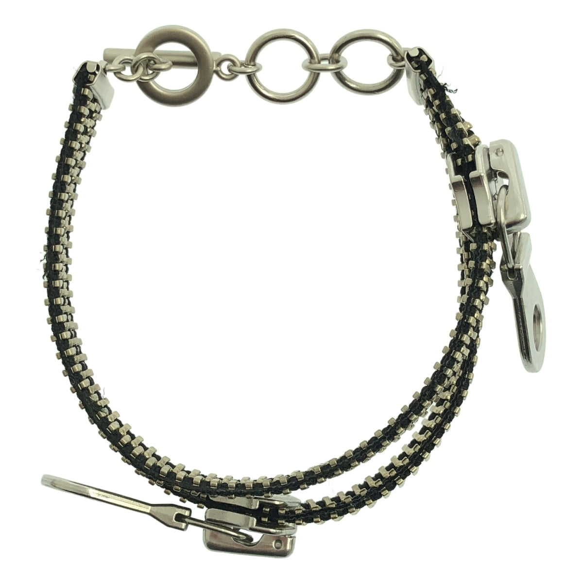 S'YTE YOHJI YAMAMOTO / サイトヨウジヤマモト | ZIPPER BRACELET / ロゴ ジップ ブレスレット |