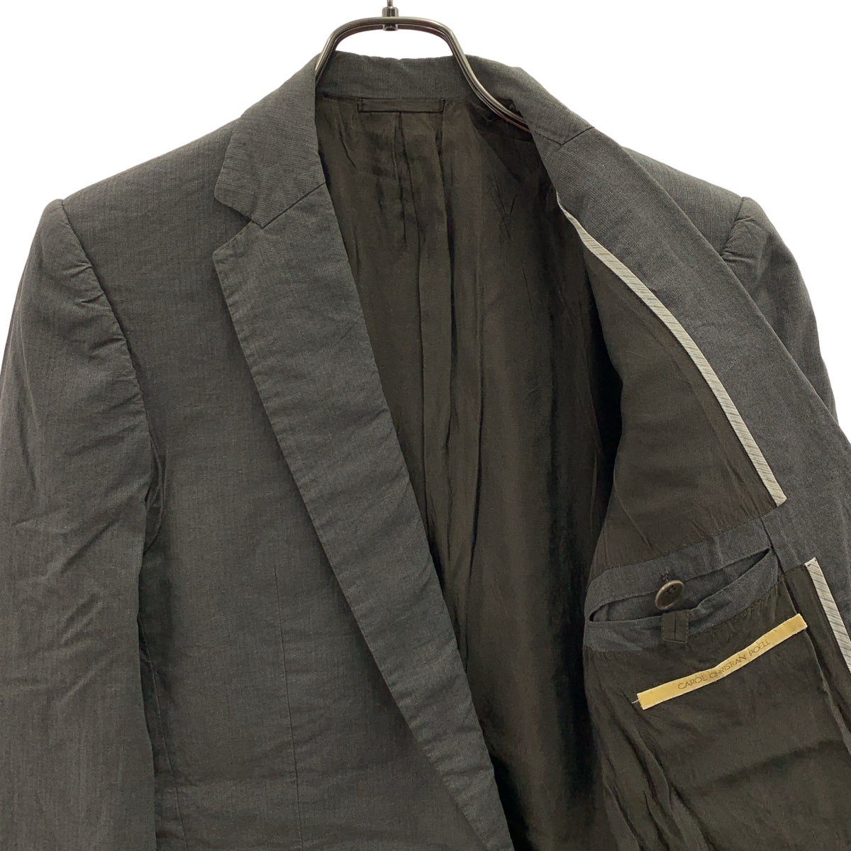 CAROL CHRISTIAN POELL / 캐롤 기독교 포엘 | 2005SS | 코튼 1B 테일러드 재킷 | 44 | 남성