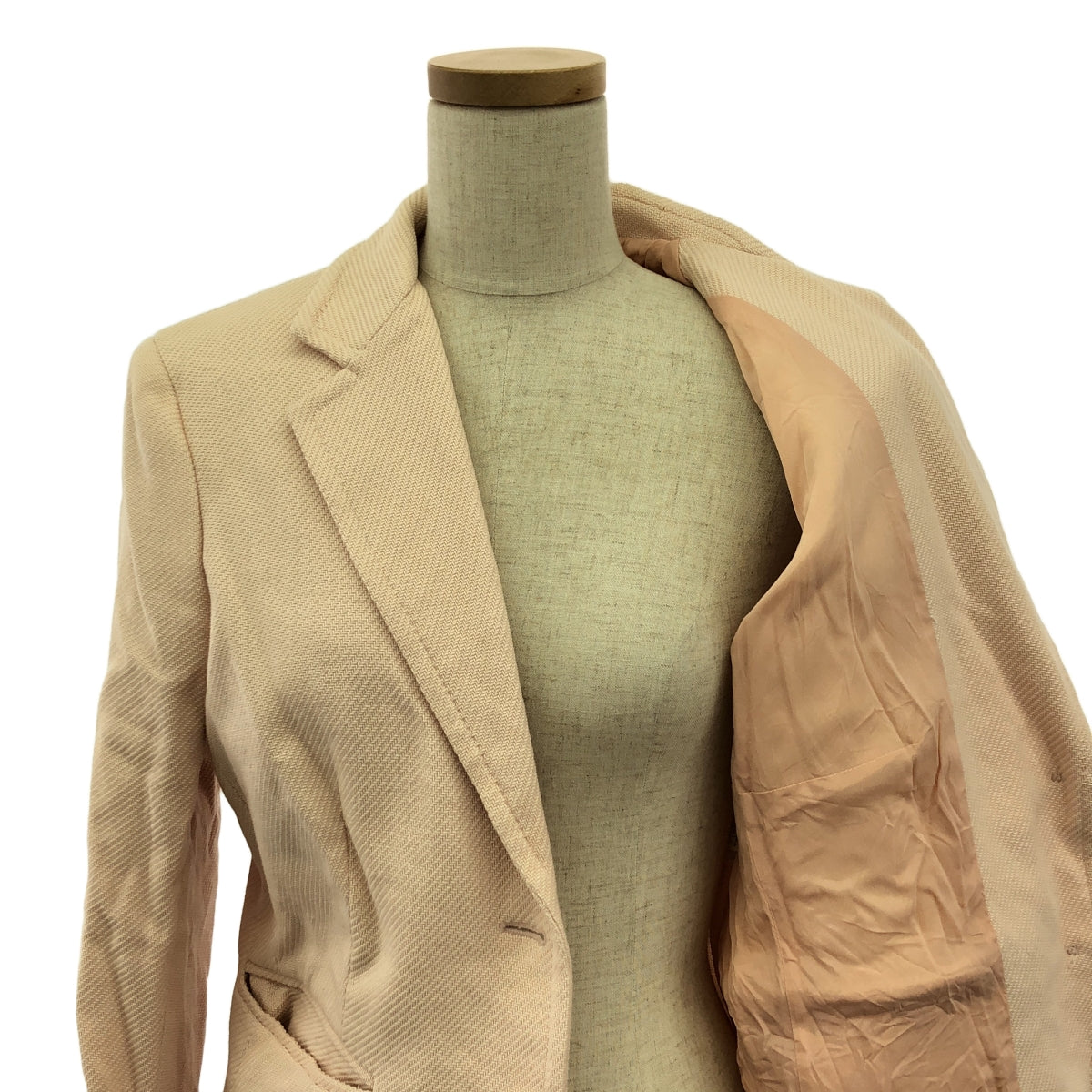 Max Mara / マックスマーラ | テーラード スプリング ジャケット | 38 | ピンク | レディース
