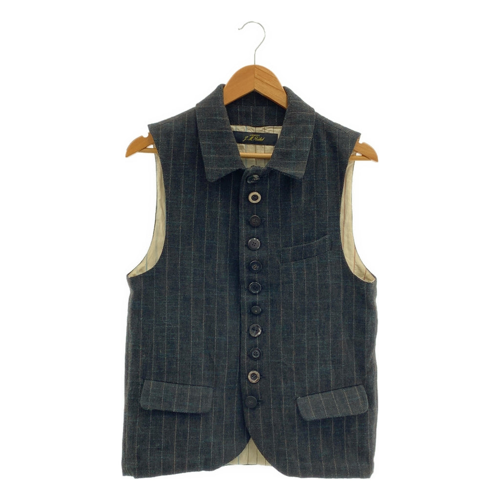 ARCHIVIO JMRibot / 아르키비오 제이엠 리봇 | GL23/6S / tweed gilet / 코사지 트위드 질레 베스트 | 44 | 남성