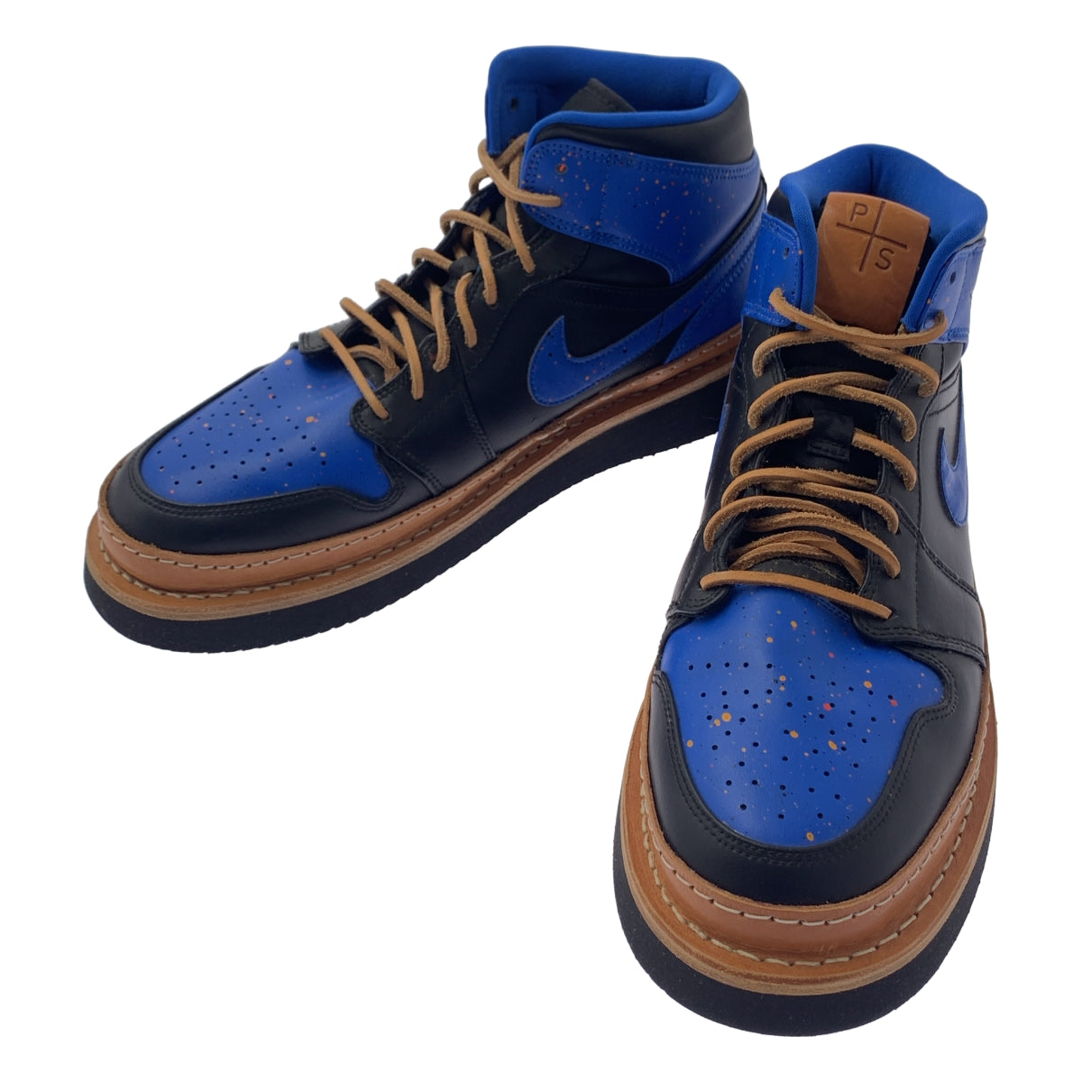 peterson stoop / peterson stoop | AIR JORDAN 1 ROYAL PAINT SPLATTER 訂製高筒運動鞋 | 43 | 男款