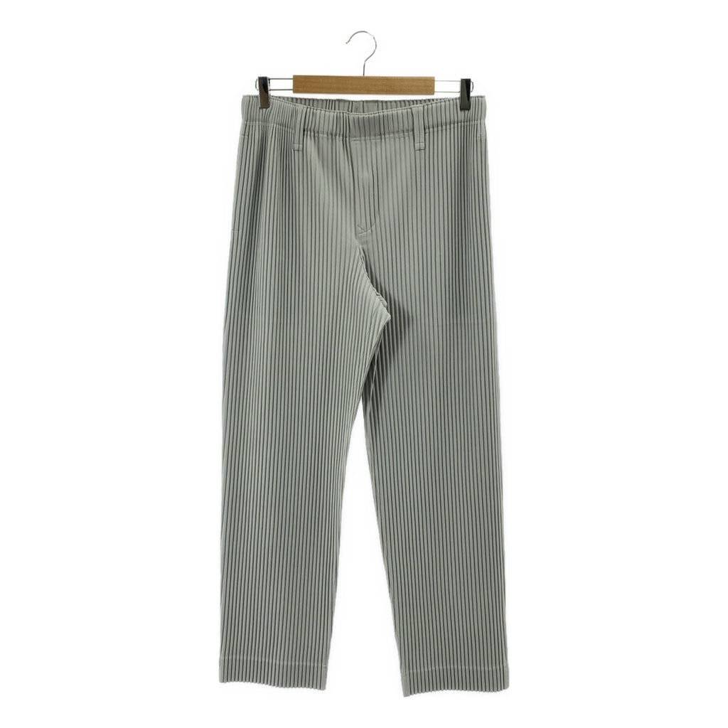 HOMME PLISSE ISSEY MIYAKE / 옴프리세이세이미야케 | BASICS / 주름 허리 고무 이지 팬츠 | 3 | 남성