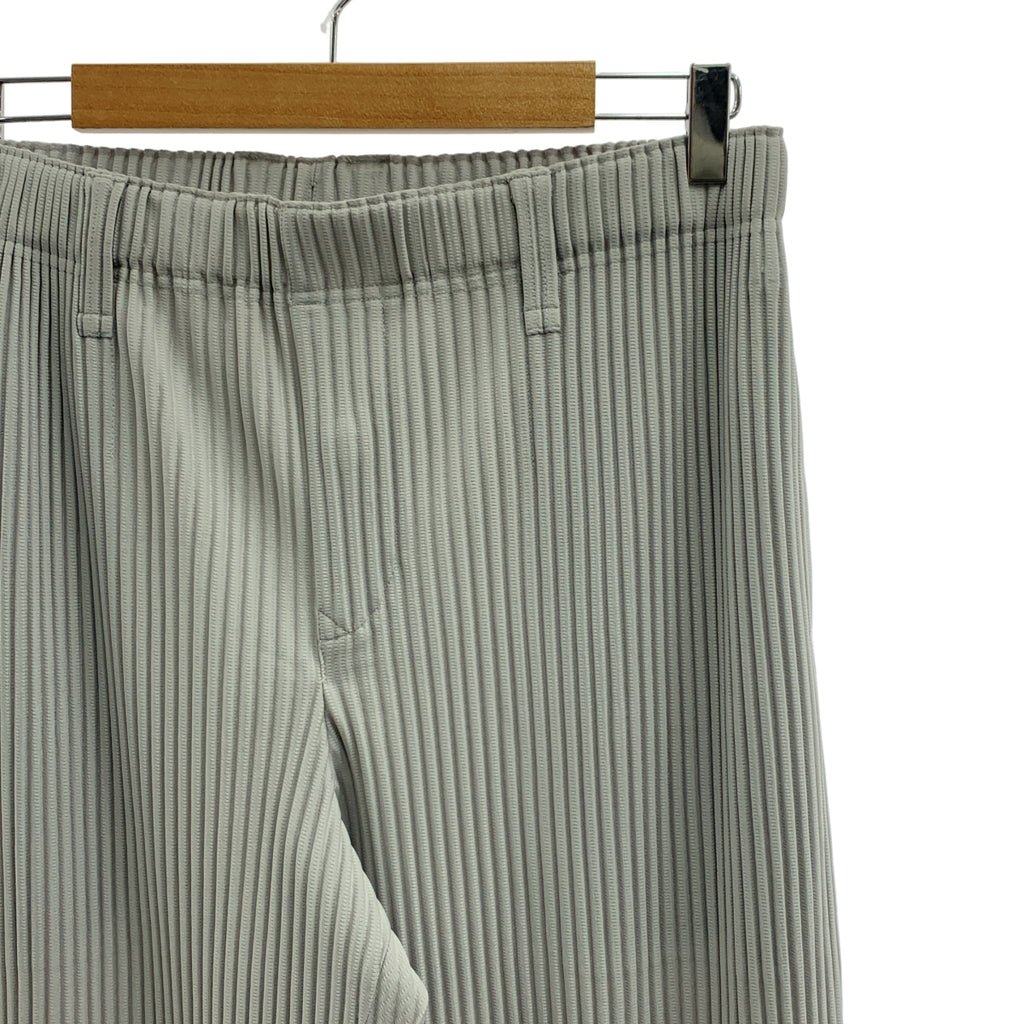 HOMME PLISSE ISSEY MIYAKE / 옴프리세이세이미야케 | BASICS / 주름 허리 고무 이지 팬츠 | 3 | 남성