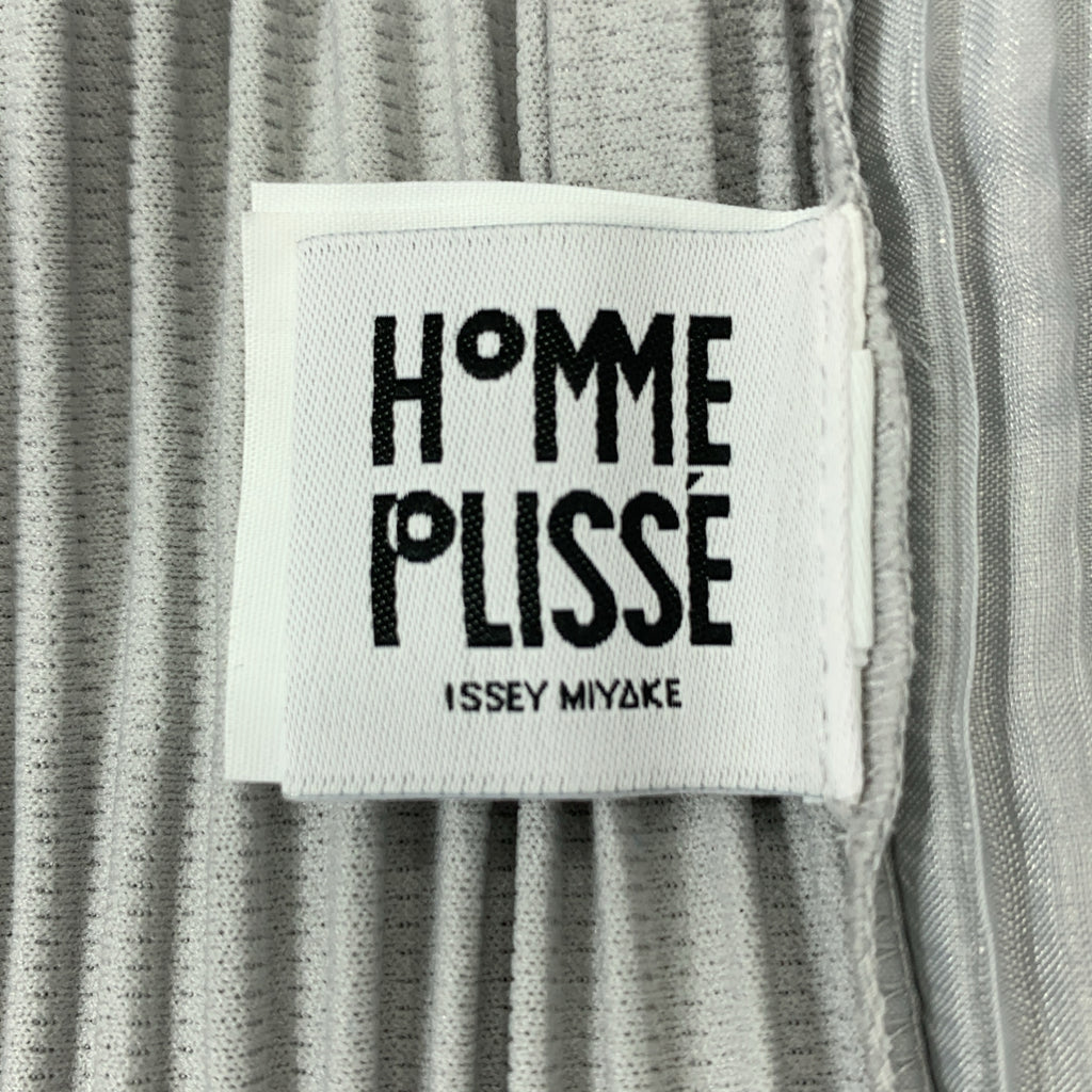 HOMME PLISSE ISSEY MIYAKE / 옴프리세이세이미야케 | BASICS / 주름 허리 고무 이지 팬츠 | 3 | 남성