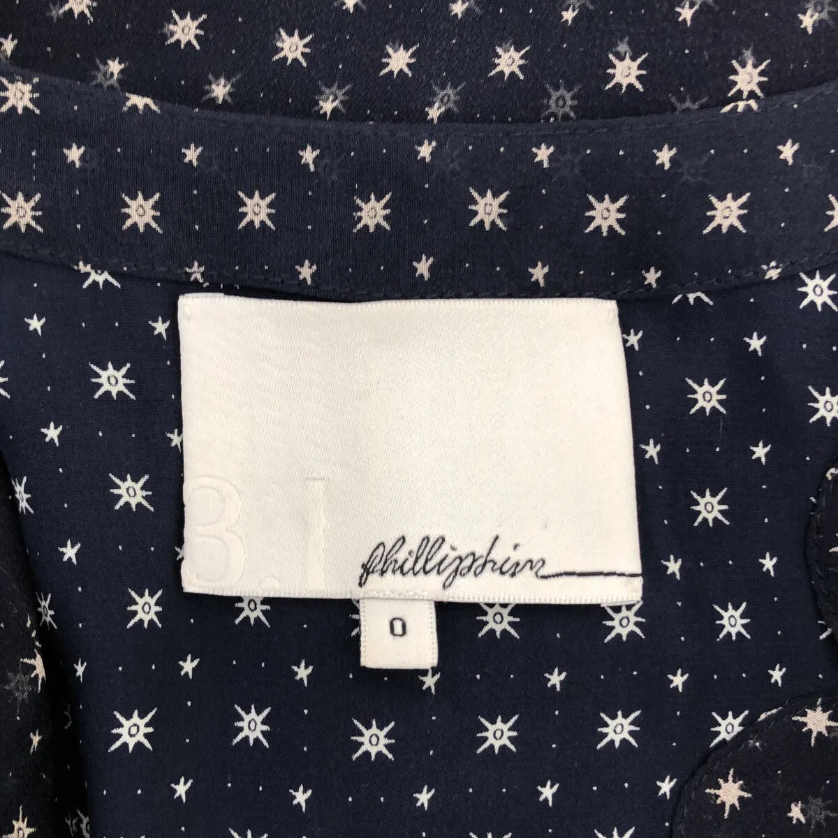 3.1 Phillip Lim / スリーワンフィリップリム | シルク 総柄プリント パネル切替 ノースリーブワンピース | 0 | レディース