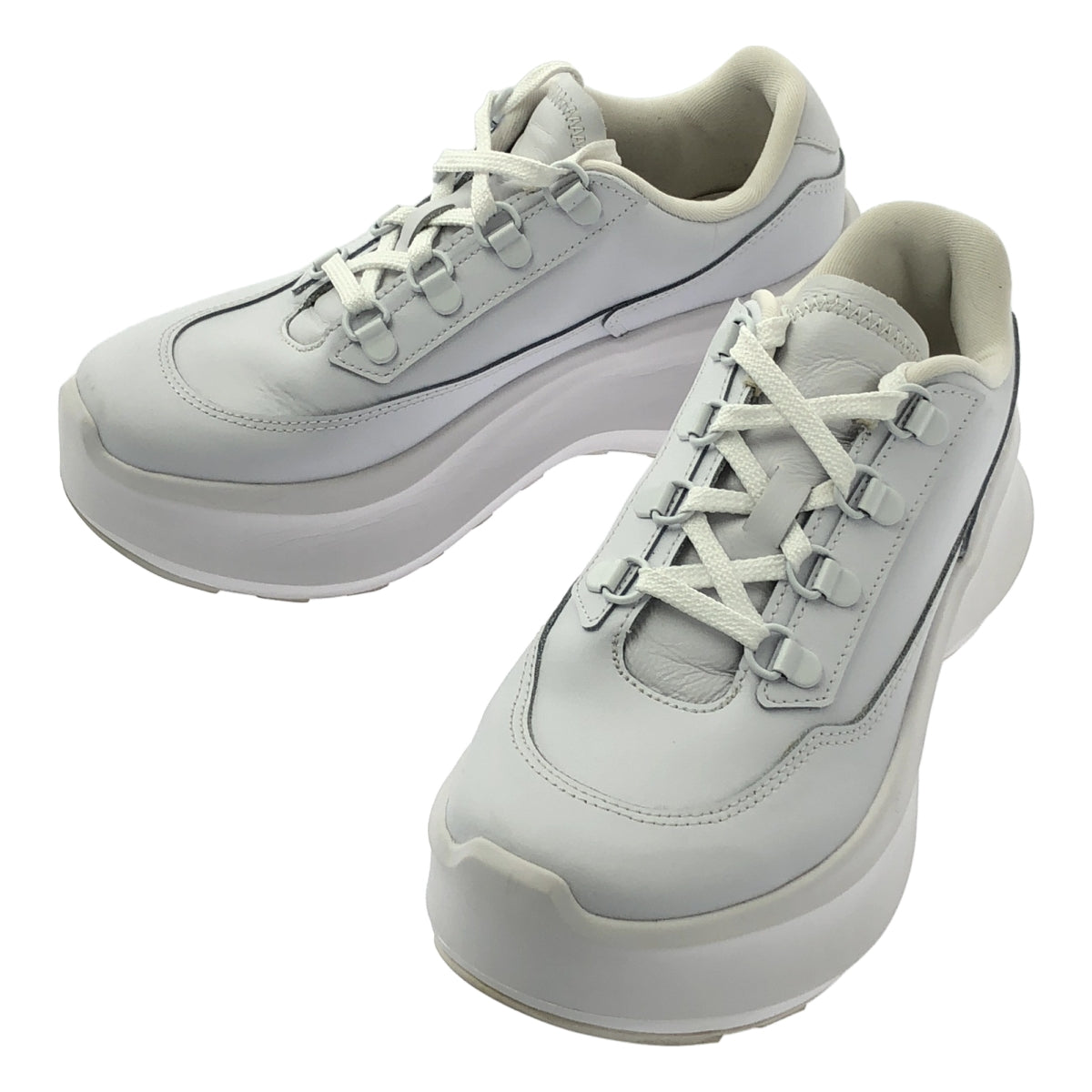 [近新] COMME des GARÇONS | 2023 春夏 | SALOMON PLATFORM FOR CDG Salomon 厚底運動鞋 | 尺寸 23 | 白色 | 女款