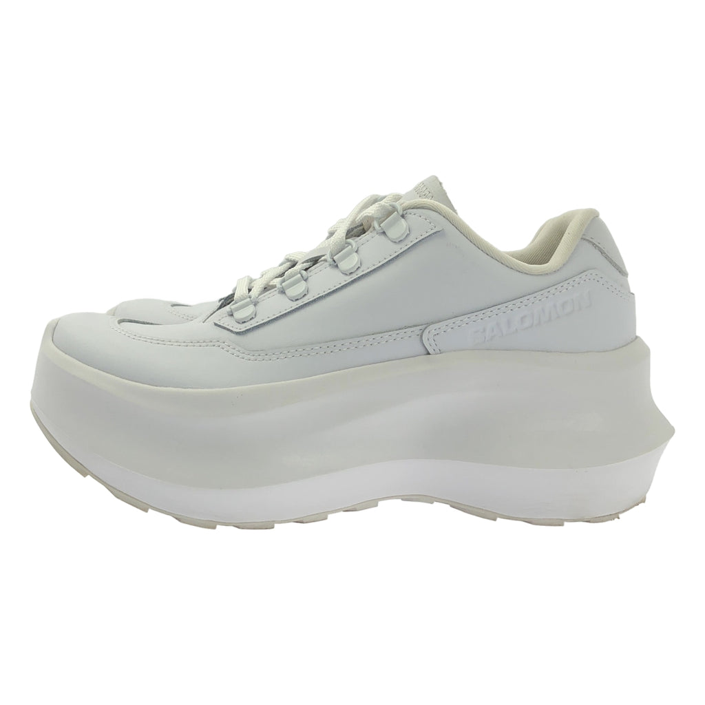 [近新] COMME des GARÇONS | 2023 春夏 | SALOMON PLATFORM FOR CDG Salomon 厚底運動鞋 | 尺寸 23 | 白色 | 女款