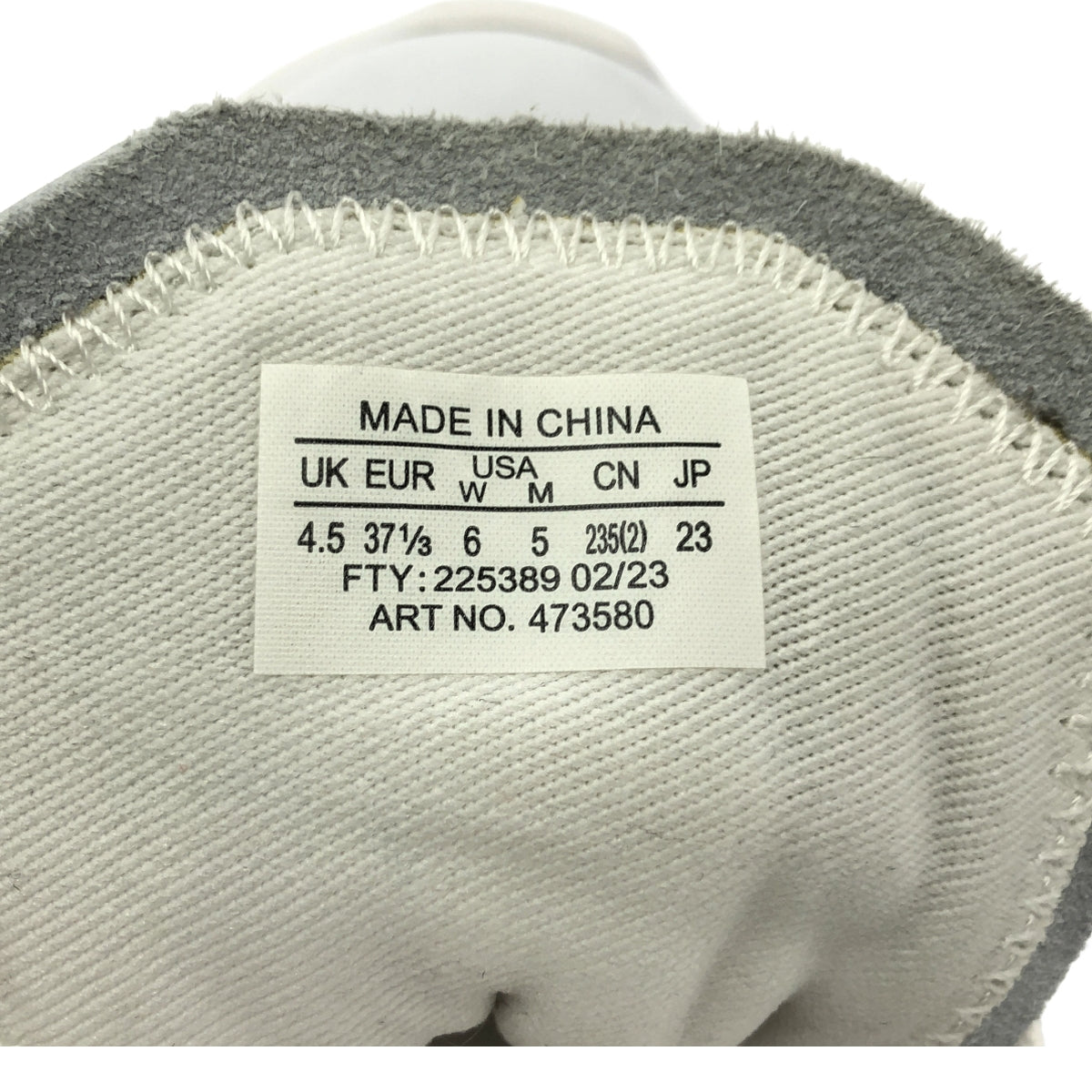 【美品】  COMME des GARCONS / コムデギャルソン | 2023SS | SALOMON PLATFORM FOR CDG サロモン プラットフォーム スニーカー | 23 | ホワイト | レディース