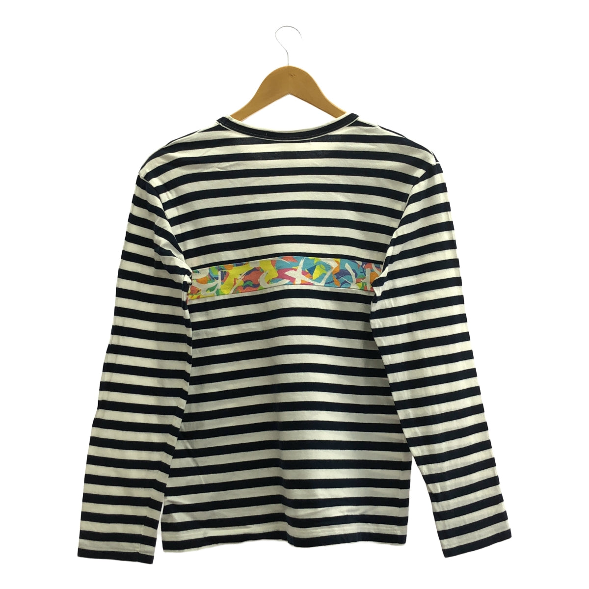 COMME des GARCONS SHIRT | Printed crew neck cut and sew | S | Men's