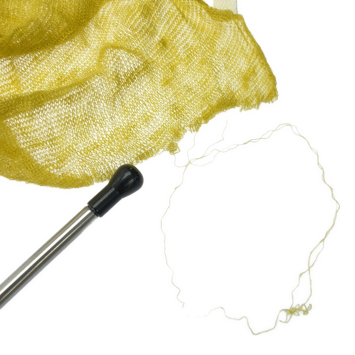 mina perhonen / ミナペルホネン | エンブロイダリー 装飾 ストール | イエロー