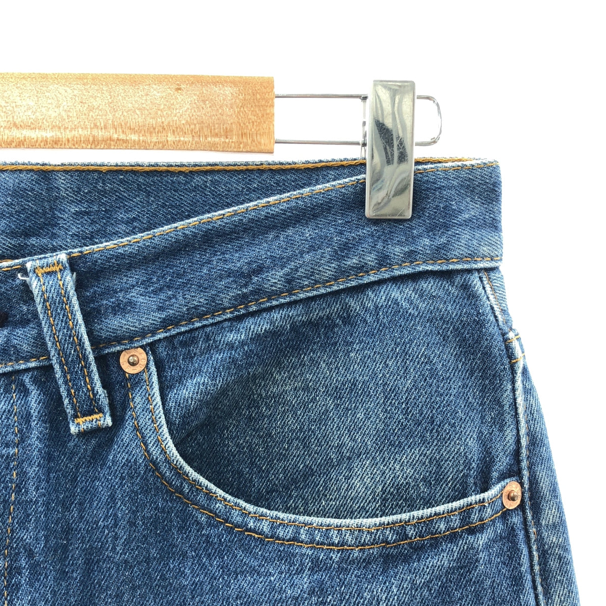 Levi's / 리바이스 | 1990s 빈티지 501 버튼 뒷면 544 데님 팬츠 | W32 L36 | 인디고 | 남성