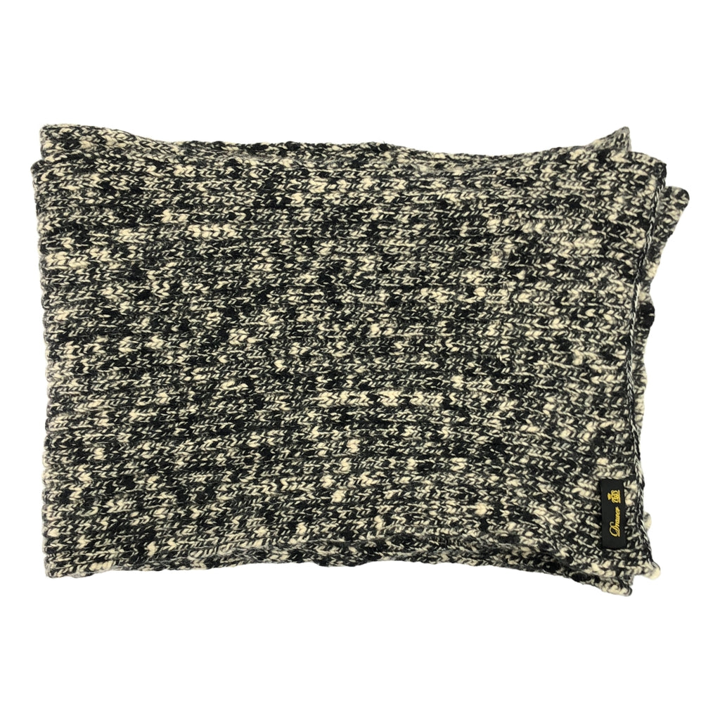 抽屜 | 雙色羅紋長圍巾 |