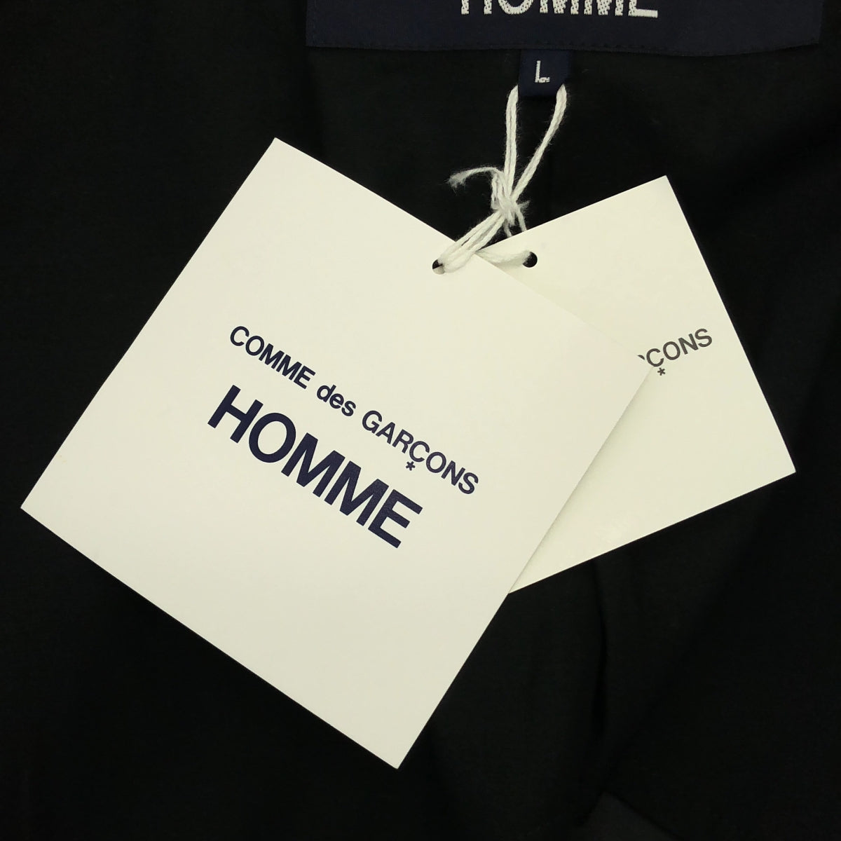 COMME des GARCONS HOMME / 콤데 갤슨 옴므 | 2025SS | 나일론 태프터 재킷 | L |