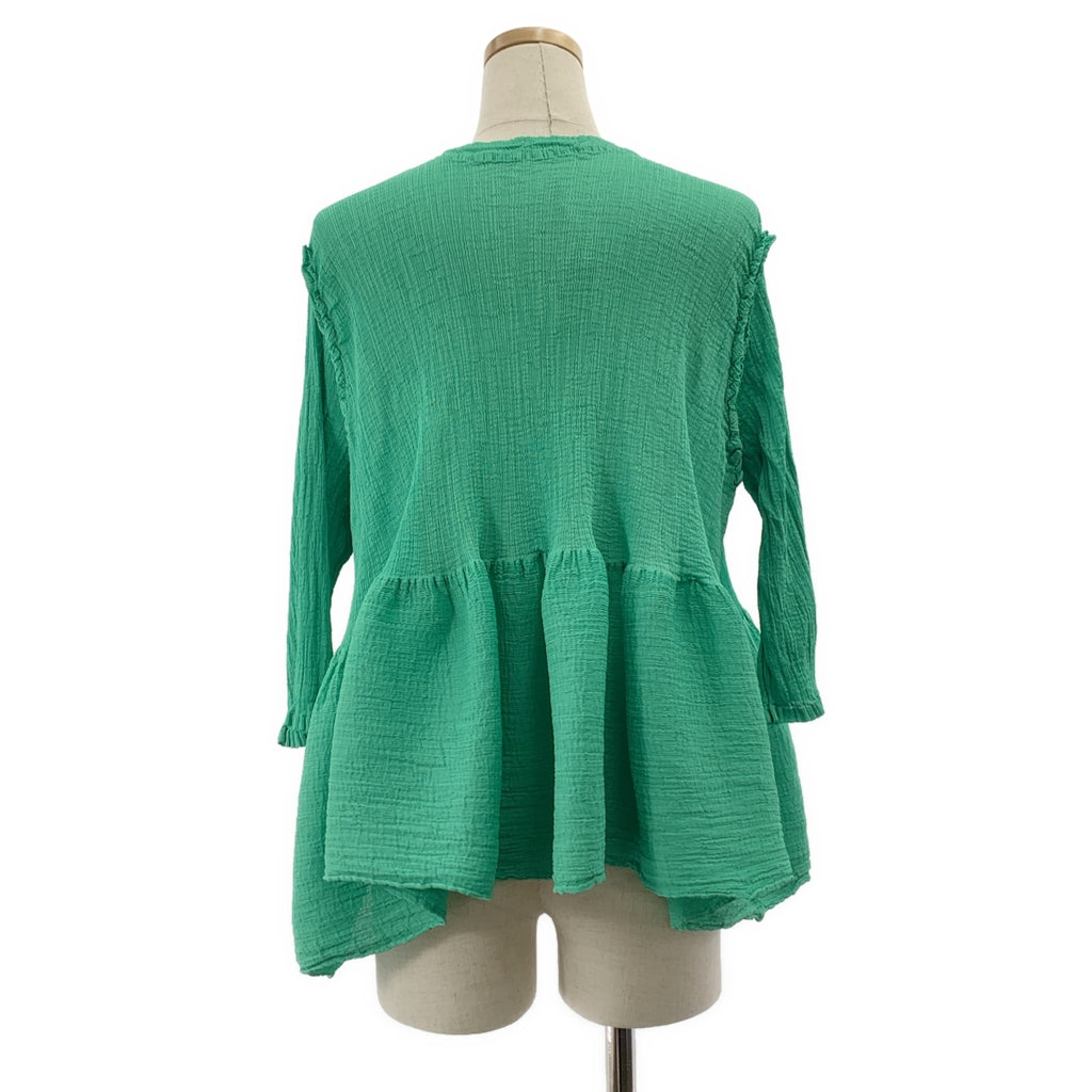 me ISSEY MIYAKE / 미이세이미야케 | BOUNCE SEE-THROUGH CREPE 시스루 크레페 가디건 |