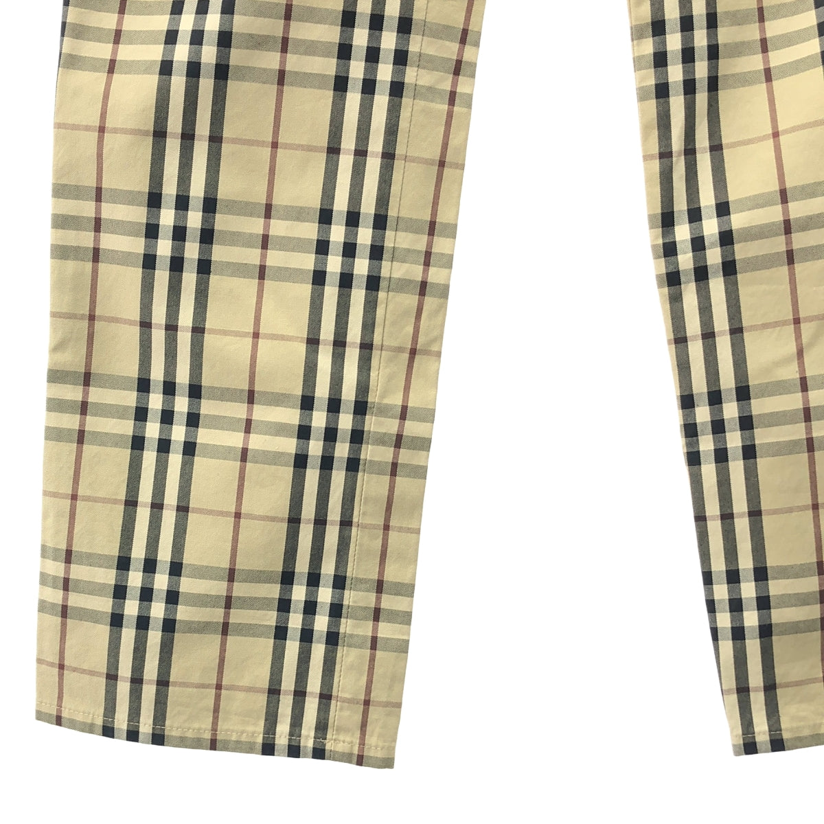 BURBERRY BLACK LABEL / バーバリーブラックレーベル | ノバチェック パンツ | 76 | ベージュ | メンズ