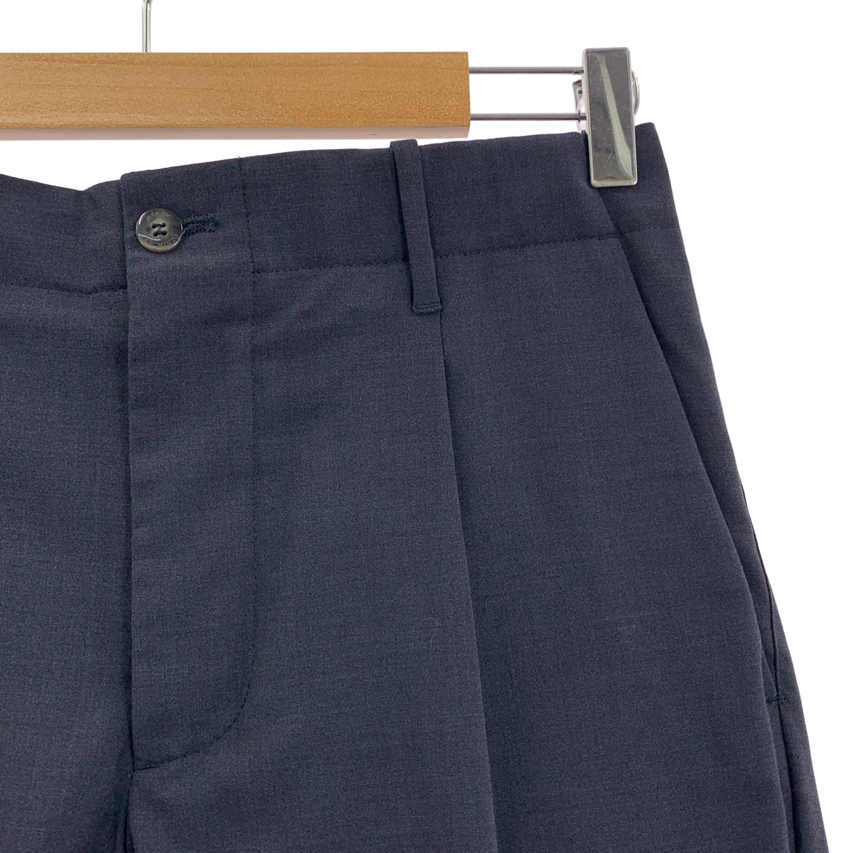 giab's ARCHIVIO | VERDI/M 羊毛混紡彈性褶皺休閒褲 | 尺寸 44 | 男款