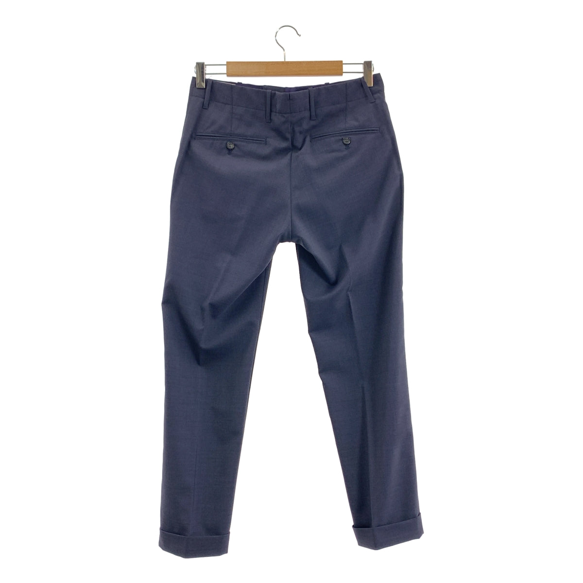 giab's ARCHIVIO | VERDI/M 羊毛混紡彈性褶皺休閒褲 | 尺寸 44 | 男款