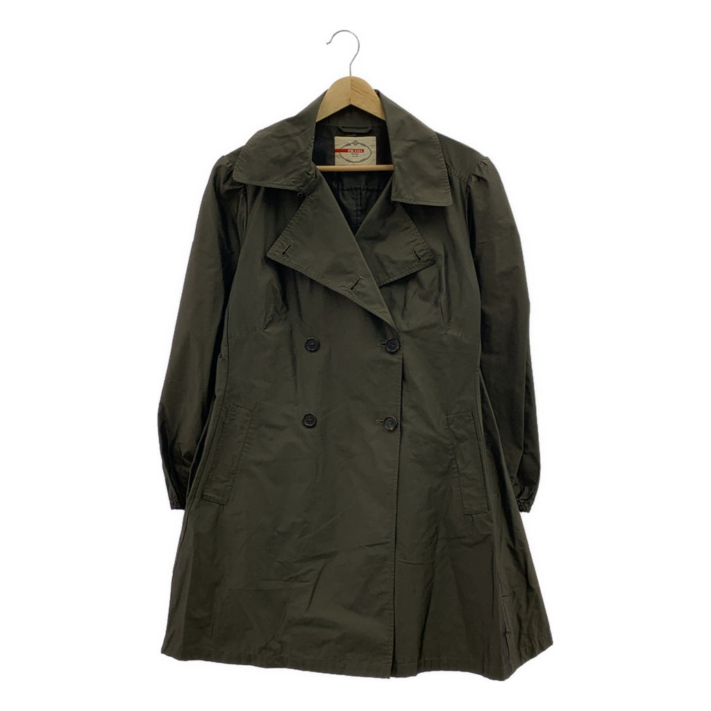 PRADA / 프라다 | 하프 트렌치 코트 | 44 | 여성