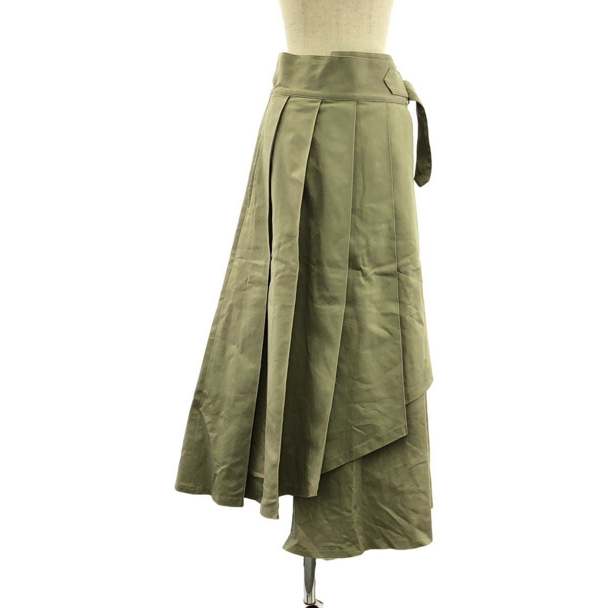 foufou / フーフー | tender skirt / テンダー ラップ ロング スカート | 1 | ベージュ | レディース