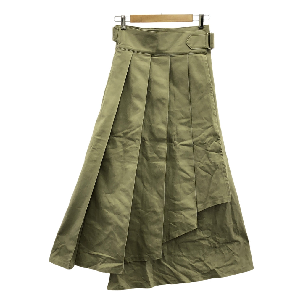 foufou / フーフー | tender skirt / テンダー ラップ ロング スカート | 1 | ベージュ | レディース
