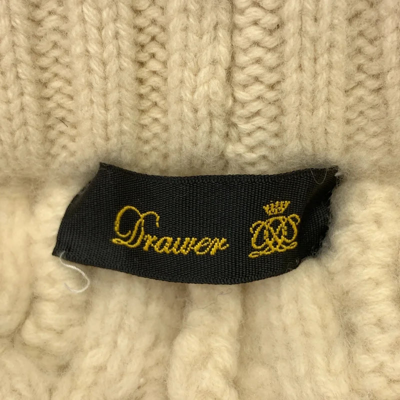 Drawer / ドゥ羅亞 | 羊毛喀什米爾麻花編織短褲 |