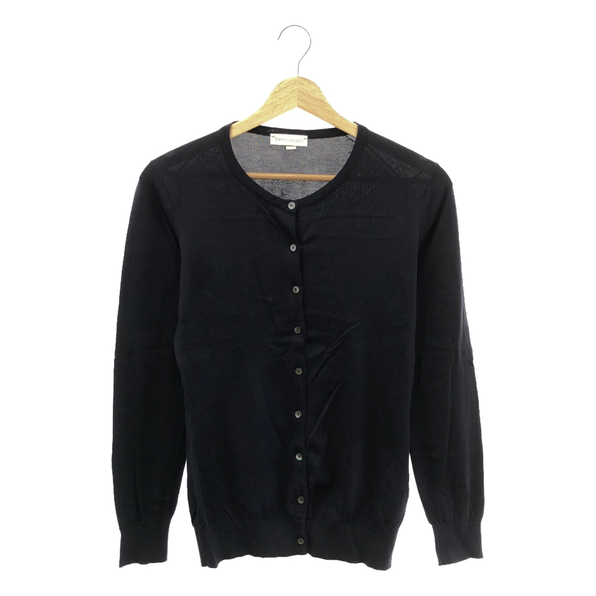 JOHN SMEDLEY / John Smedley | Sea Island Cotton High Gauge Crew Neck Knit Cardigan | M |