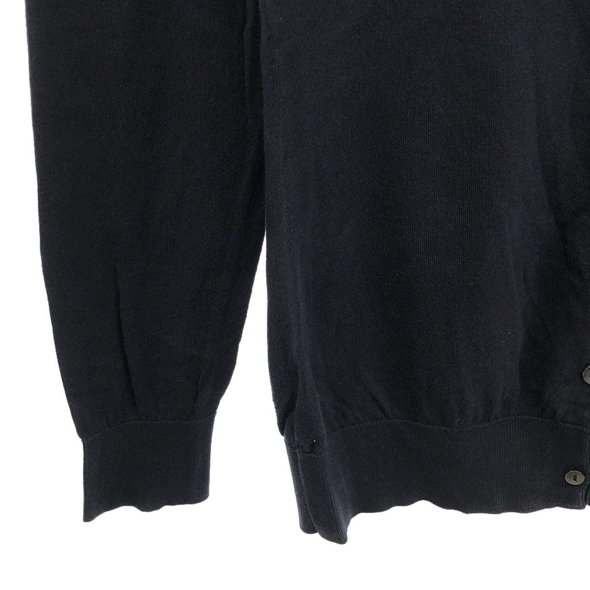 JOHN SMEDLEY / John Smedley | Sea Island Cotton High Gauge Crew Neck Knit Cardigan | M |