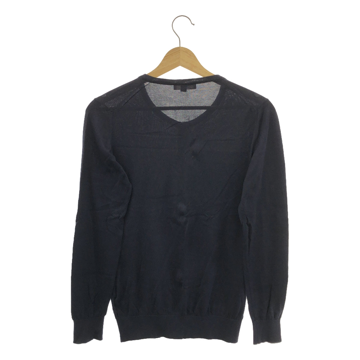 JOHN SMEDLEY / John Smedley | Sea Island Cotton High Gauge Crew Neck Knit Cardigan | M |