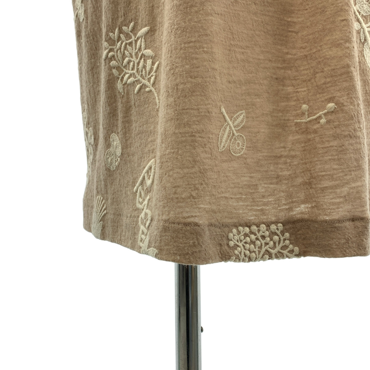 mina perhonen / ミナペルホネン | forest parade ウール エンブロイダリー ワンピース | 38 | レディース