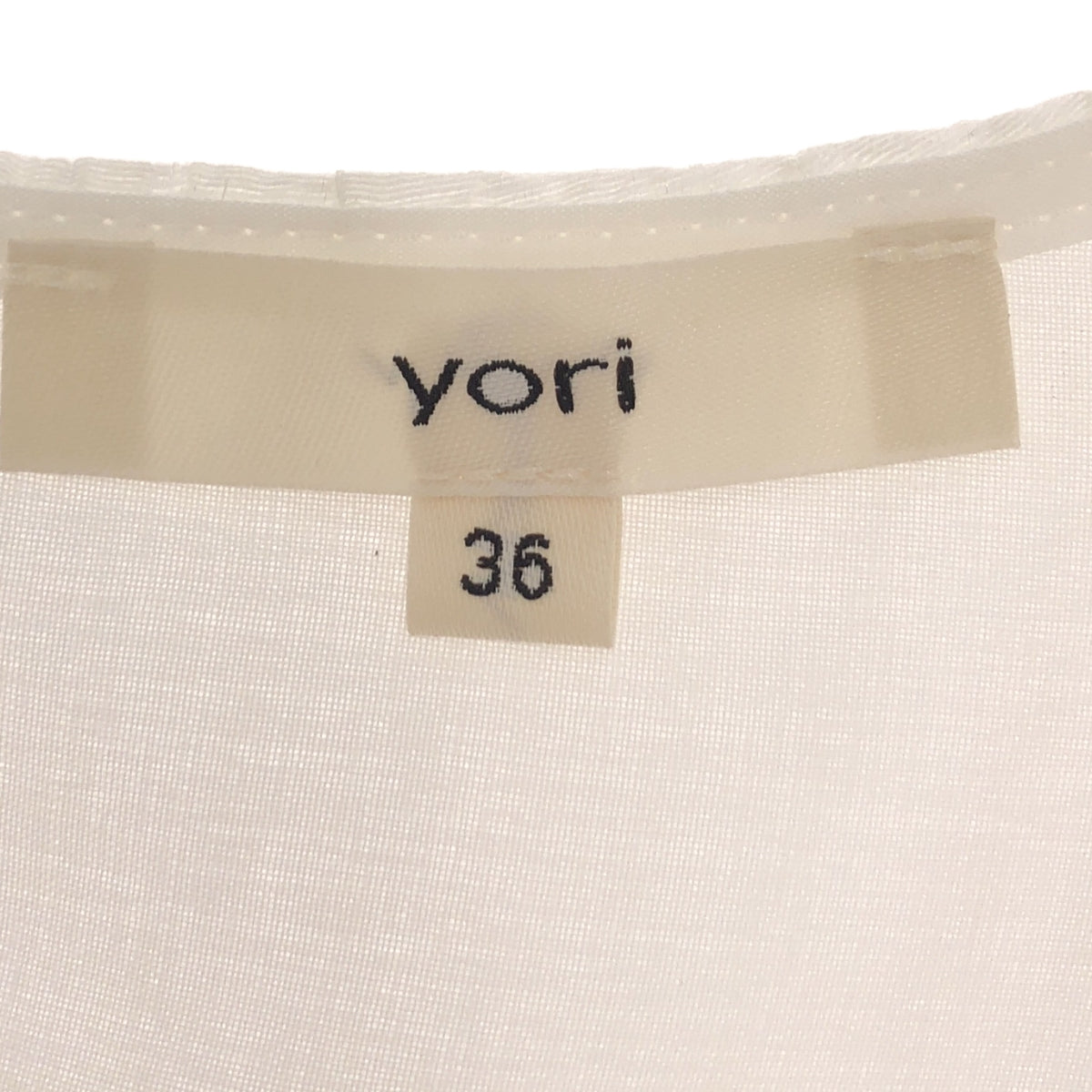 美品】 yori / ヨリ | 2023SS | フクレティアード ブラウス | 36 | ホワイト | レディース – KLD