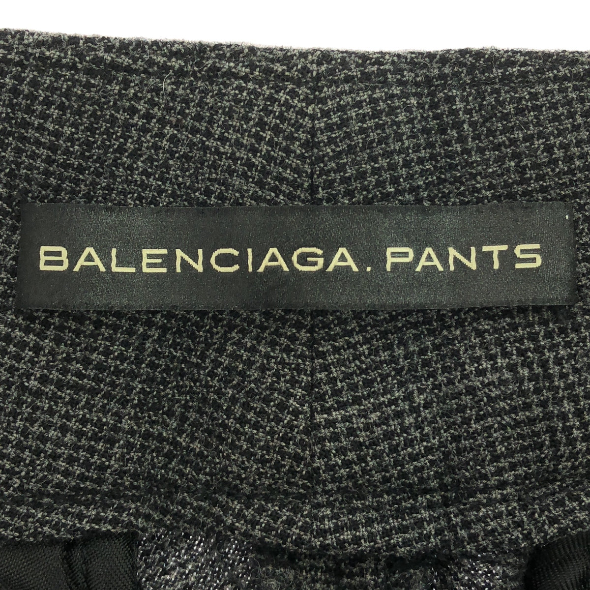 BALENCIAGA / バレンシアガ | ウールテーパードパンツ | 36 | チャコール | レディース