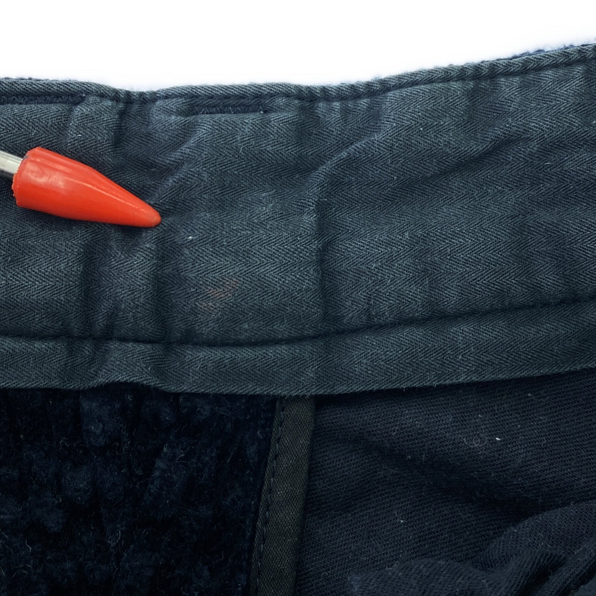 ORCIVAL / オーチバル | 太畝 コーデュロイ タック パンツ | 1 | ダークネイビー | レディース