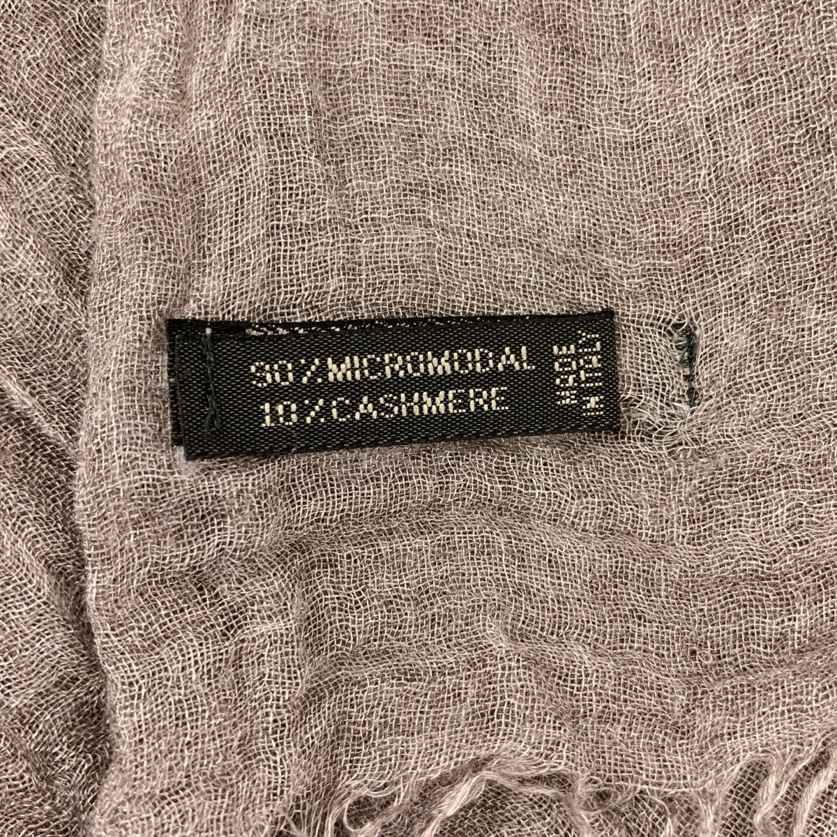 FALIERO SARTI | 流蘇褶皺披肩 | 灰色