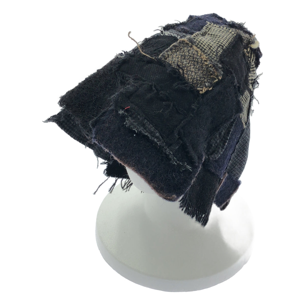 DANIELA GREGIS | 羊毛與羊絨拼布漁夫帽 | F |