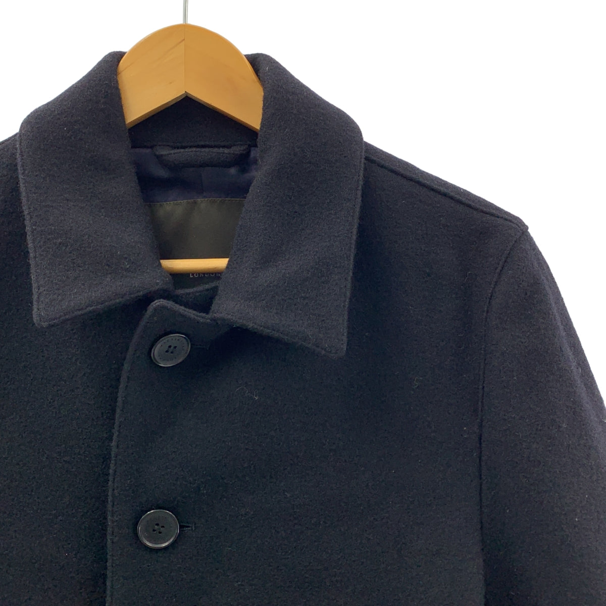 MACKINTOSH LONDON / 매킨토시 런던 | 울 싱글 코트 / 로고 총 안감 | 38 | 남성