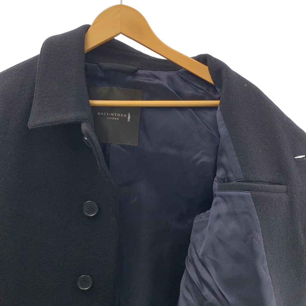 MACKINTOSH LONDON / 매킨토시 런던 | 울 싱글 코트 / 로고 총 안감 | 38 | 남성