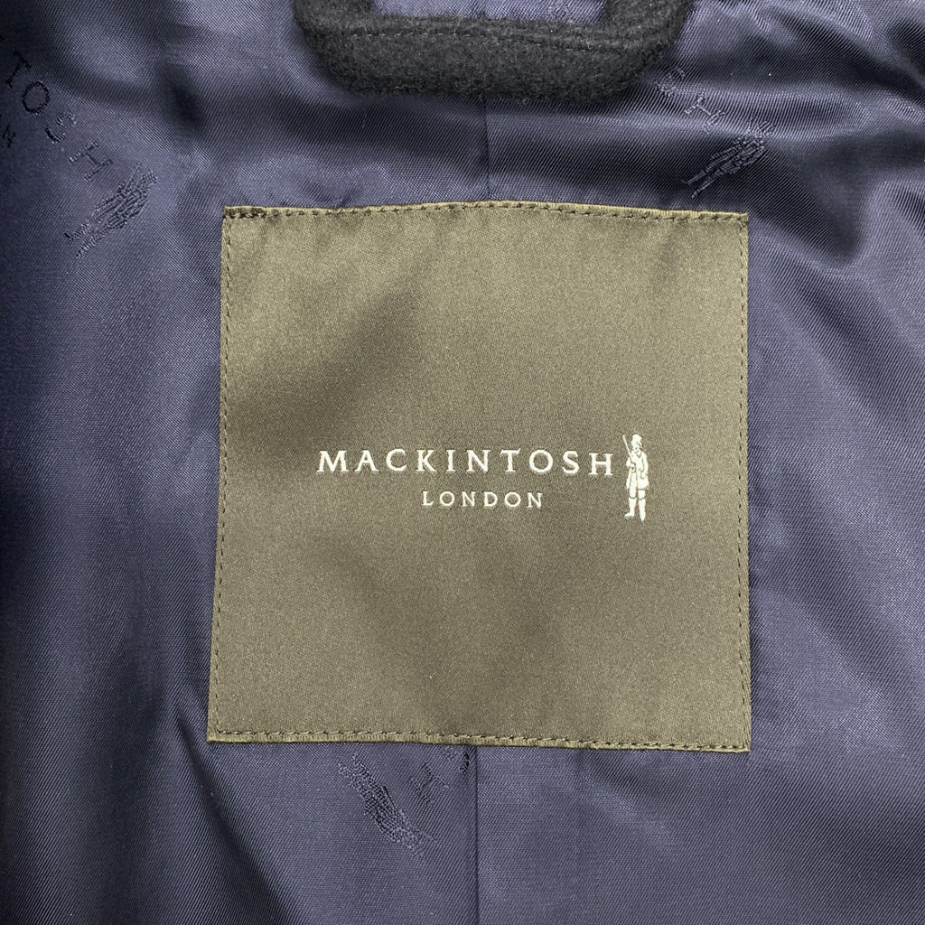 MACKINTOSH LONDON / 매킨토시 런던 | 울 싱글 코트 / 로고 총 안감 | 38 | 남성
