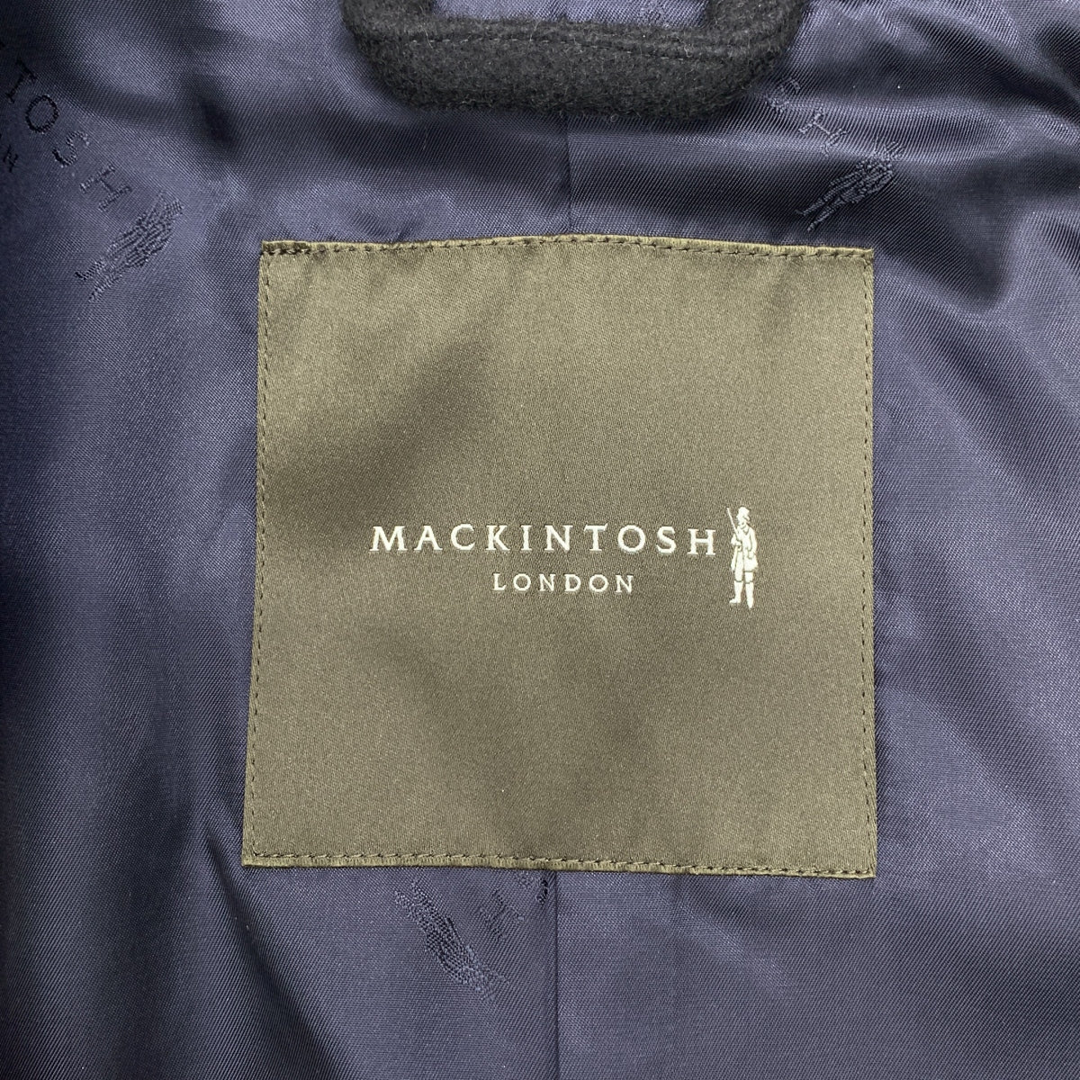 MACKINTOSH LONDON / 매킨토시 런던 | 울 싱글 코트 / 로고 총 안감 | 38 | 남성