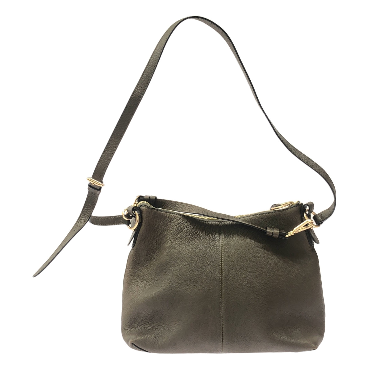 CHLOE 看見 | JOAN 絨面革翻蓋 2WAY 皮革肩背包 |棕色 / 淺棕色 |女性的