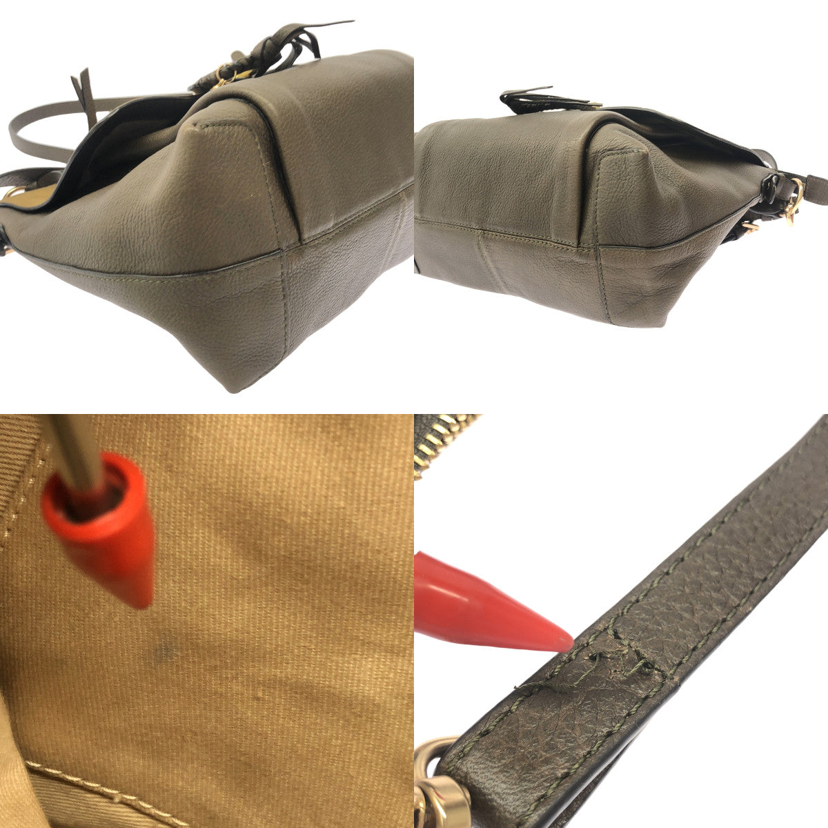 CHLOE 看見 | JOAN 絨面革翻蓋 2WAY 皮革肩背包 |棕色 / 淺棕色 |女性的